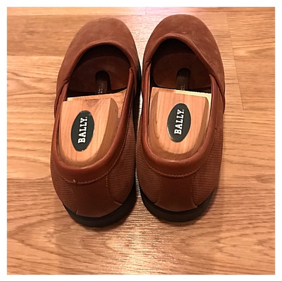{Bally} Suede Slip-on Loafers, 9 - Picture 4 of 7